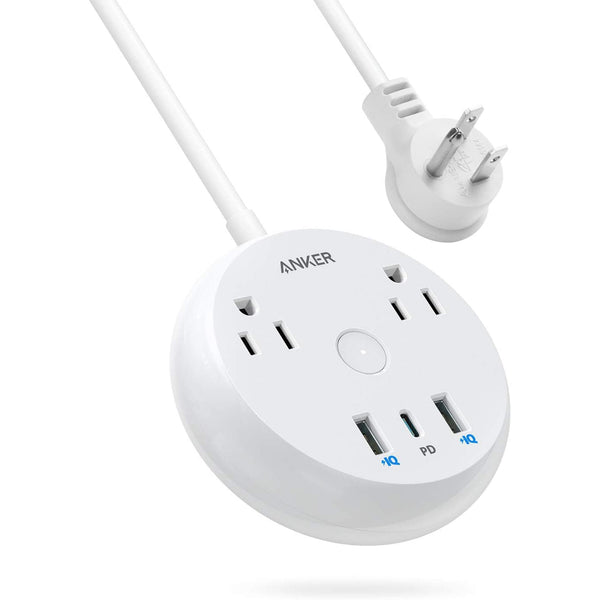 Anker USB C Power Strip with Power Delivery, Anker PowerStrip Pad