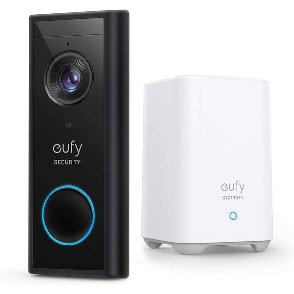 eufy Security Wireless Video Doorbell (Battery-Powered) with 2K HD