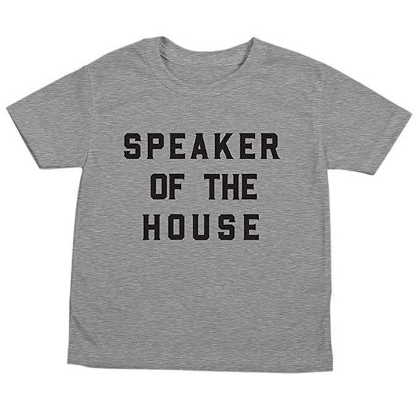 Love Bubby Speaker of The House Kids T-Shirt