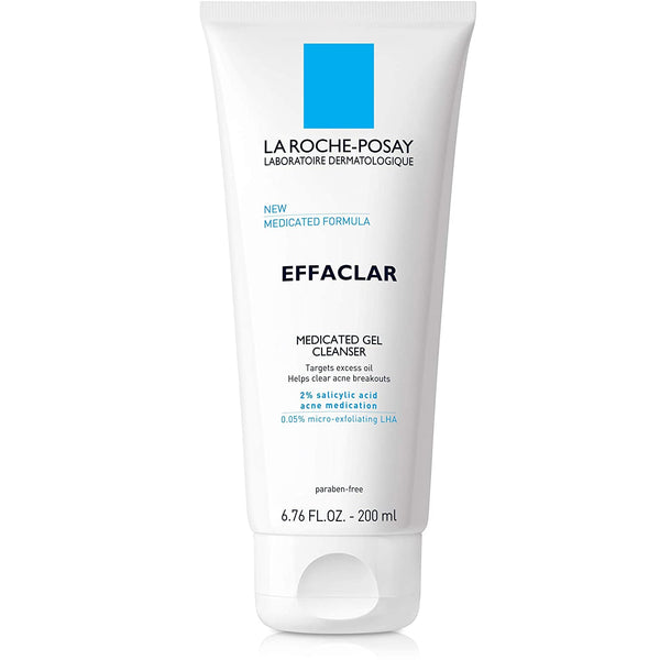 La Roche Posay Effaclar Medicated Gel Face Cleanser for Acne Prone Skin - 6.76 fl oz