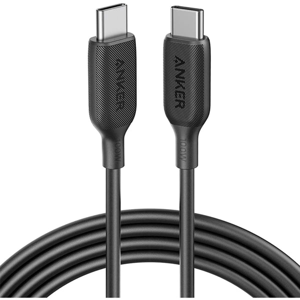 Anker PowerLine III USB-C to USB-C 2.0 Cable, 5A, 100W, 6ft