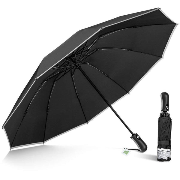 Ace Teah 10 Ribs Automatic Windproof Travel Umbrella