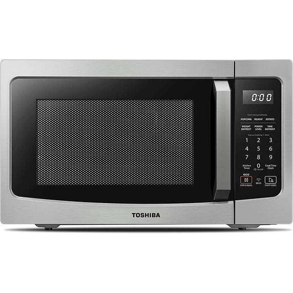 Toshiba ML-EM34P(SS) Smart Countertop Microwave Oven Works with Alexa