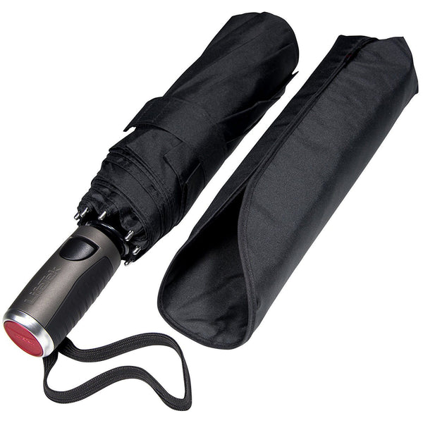 LifeTek Automatic Travel Umbrella (45 FX2 Black)
