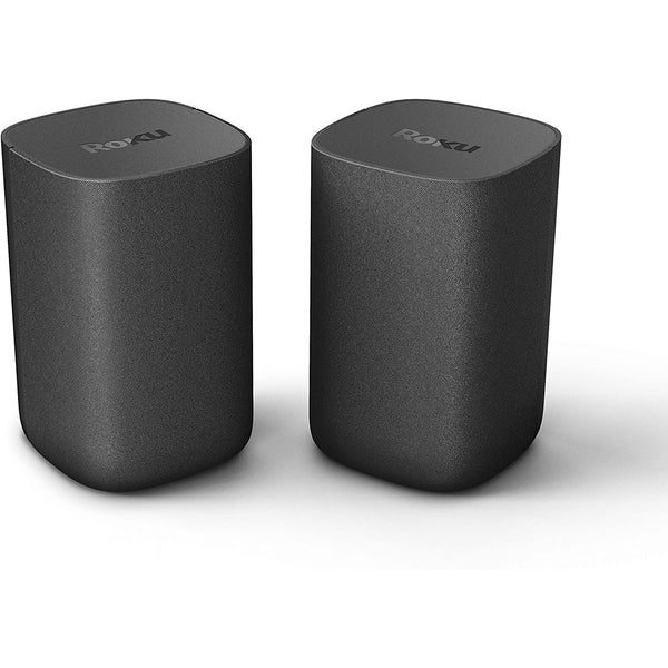 Wireless Speakers for Roku TV or Roku Smart Soundbar - Black (9020R)