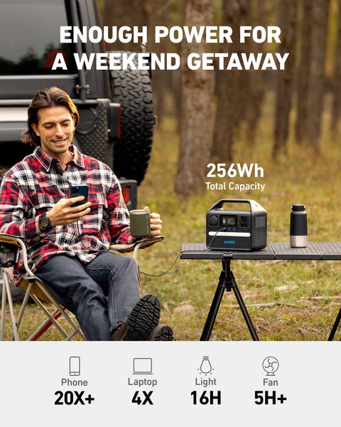 Anker 521 Portable Power Station (PowerHouse 256Wh) in Canada